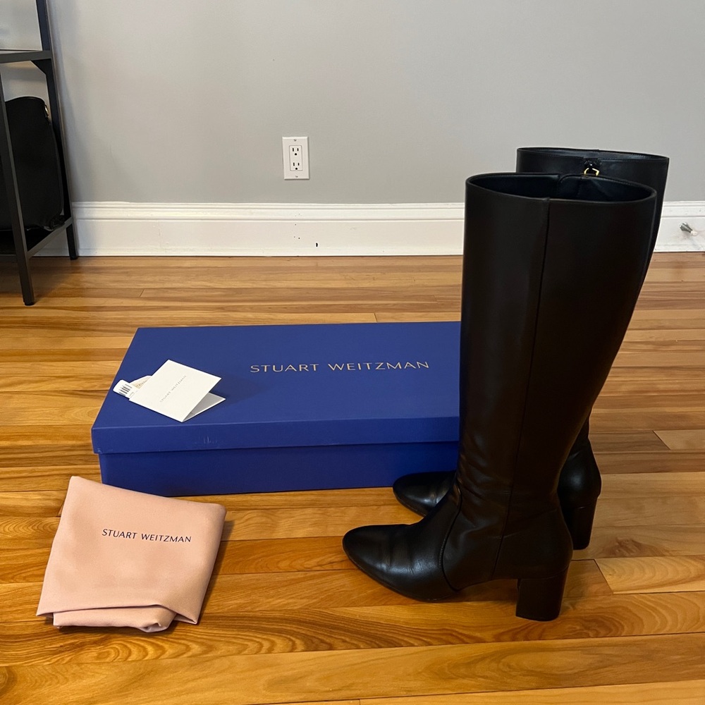 Black Stuart Weitzman Boots